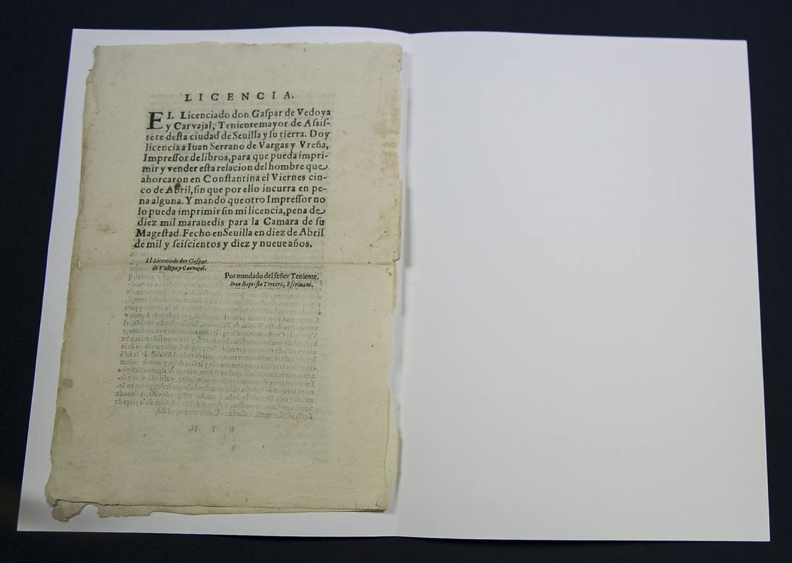 Las imágenes de la obra impresa en Sevilla en 1619 de «incalculable» valor