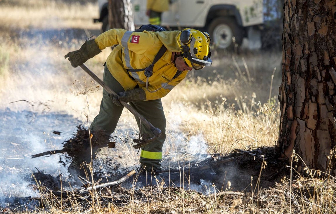 Estabilizado el incendio entre Gibraleón y El Portil