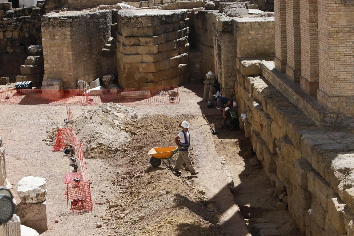 En imágenes, la restauración del Templo Romano de Córdoba