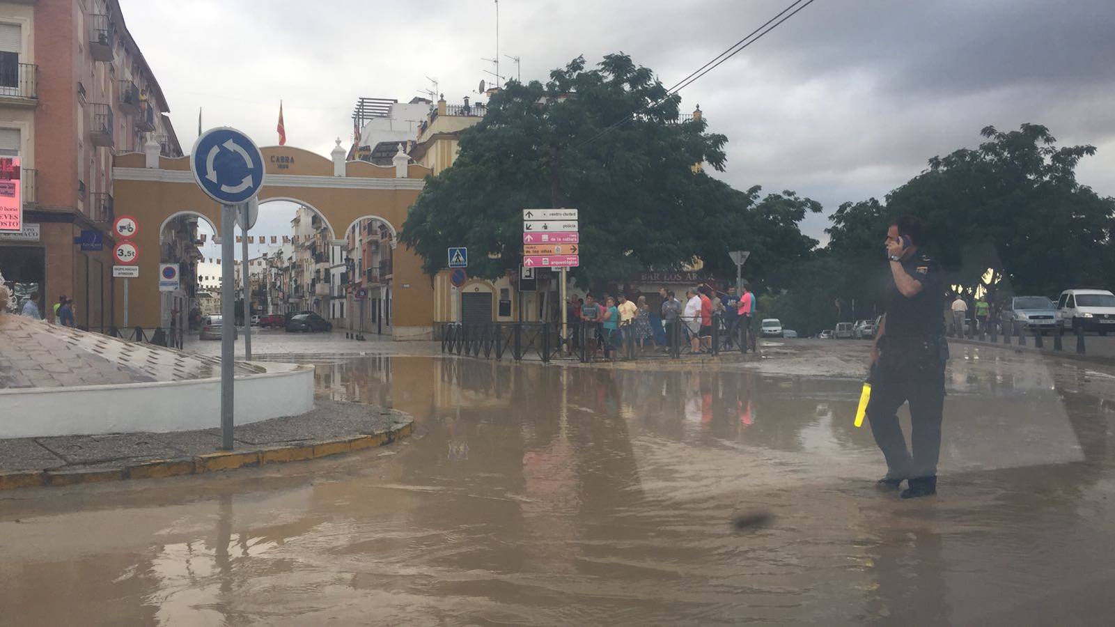 Chaparrones de agosto sobre la provincia de Córdoba