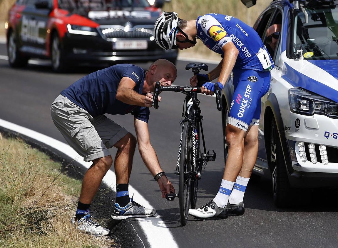 Así ha sido el paso de la Vuelta a España por Écija, Puente Genil y Sierra de la Pandera