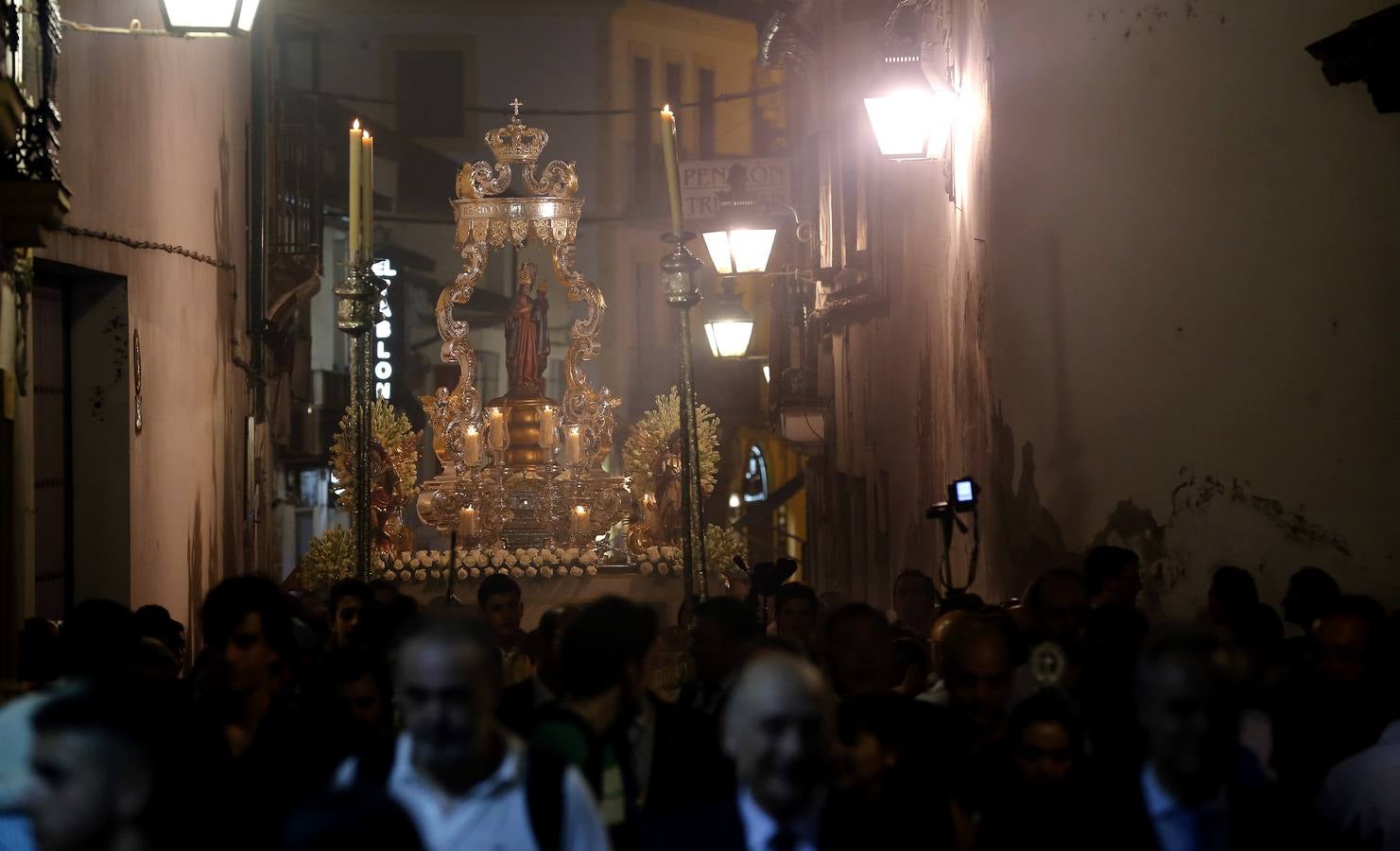La procesión de la Virgen de la Fuensanta de Córdoba, en imágenes