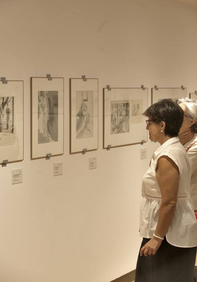 La muestra presenta piezas procedentes del Museo ABC y que están reunidas bajo el epígrafe «Crónicas de París»