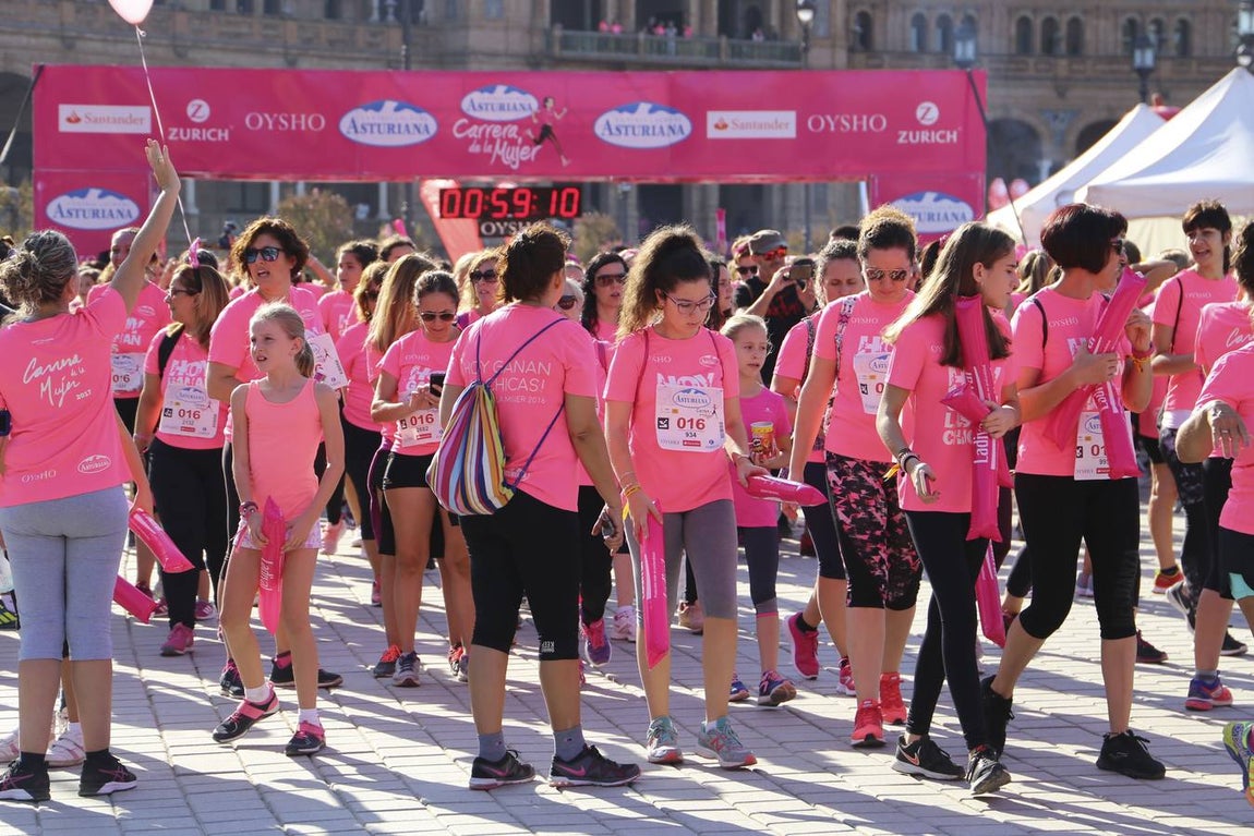 En imágenes, la cancelación de la Carrera de la Mujer