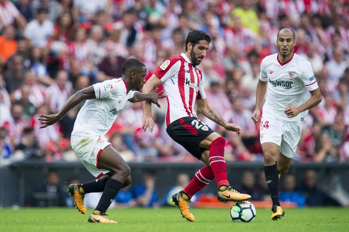 Las imágenes del Athletic-Sevilla FC: derrota por la mínima en San Mamés