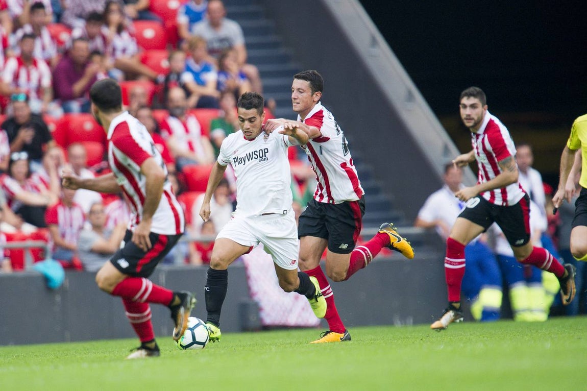 Las imágenes del Athletic-Sevilla FC: derrota por la mínima en San Mamés