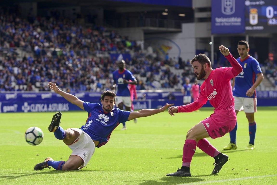 El Oviedo-Córdoba, en imágenes