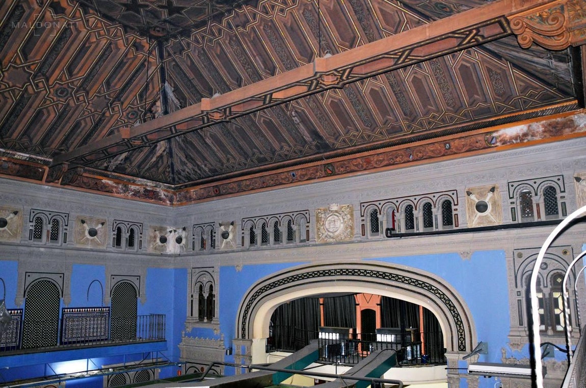 El Cine Lloréns alberga actualmente un salón recreativo