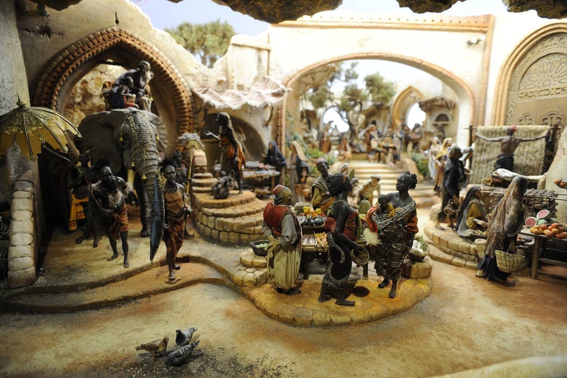 El mayor museo de Belenes, en Mollina (Málaga), visto al detalle