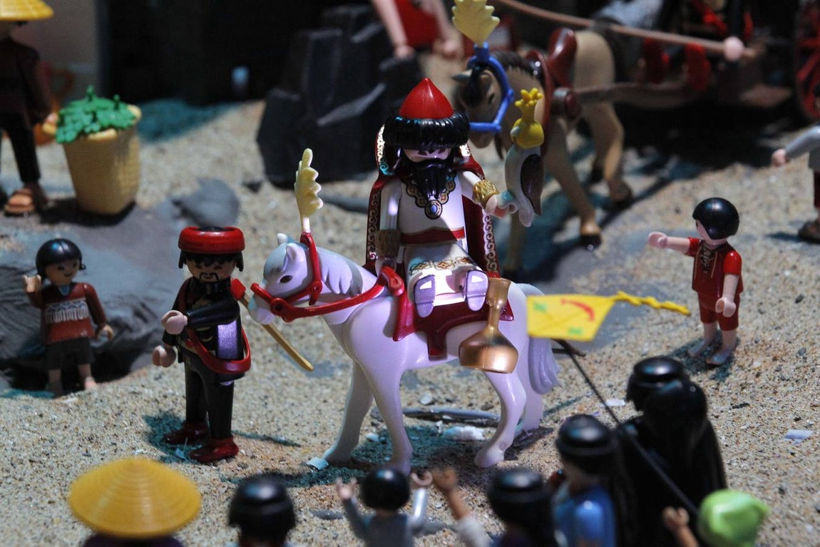 Abierto el Belén de Playmobil en el Centro de Sevilla