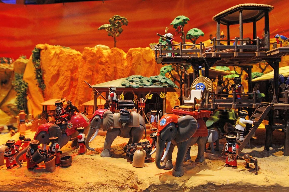 Abierto el Belén de Playmobil en el Centro de Sevilla