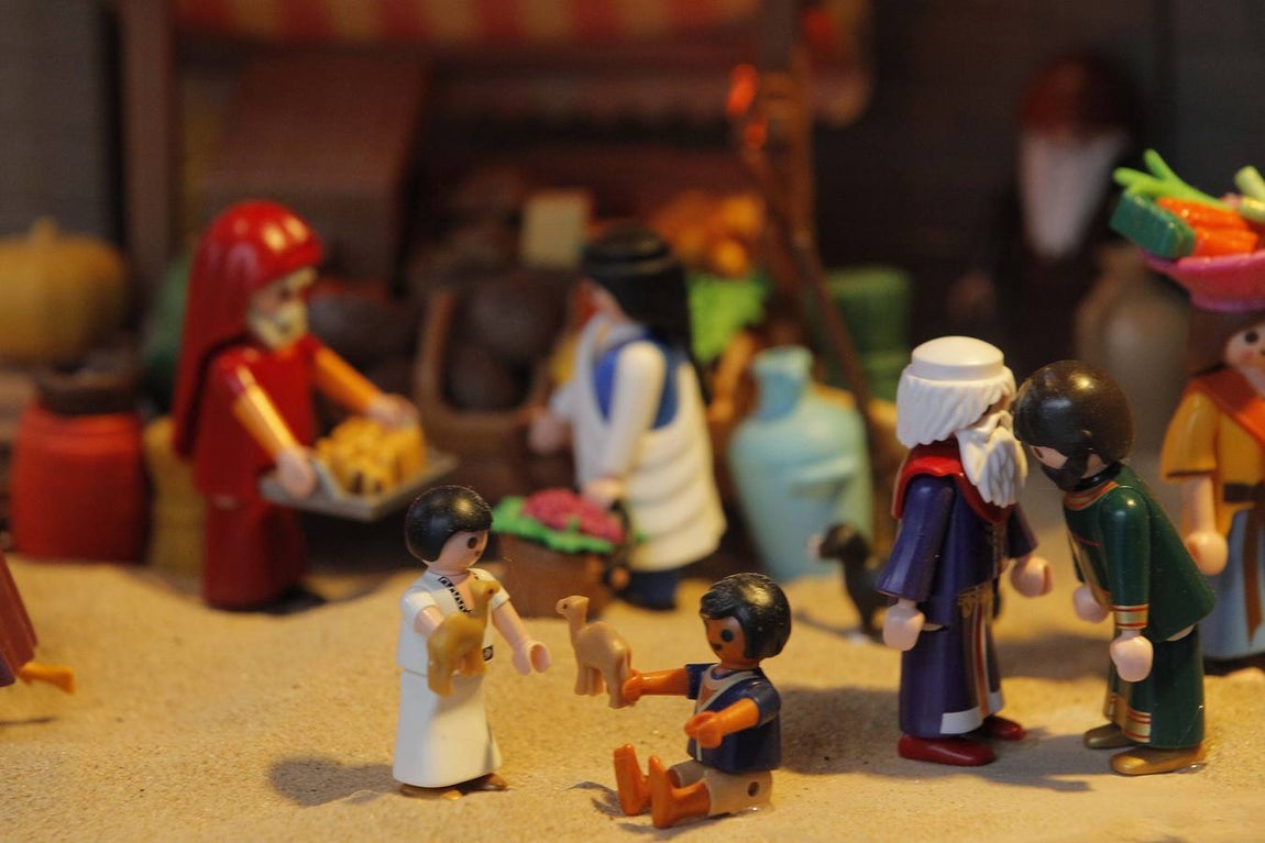 Abierto el Belén de Playmobil en el Centro de Sevilla