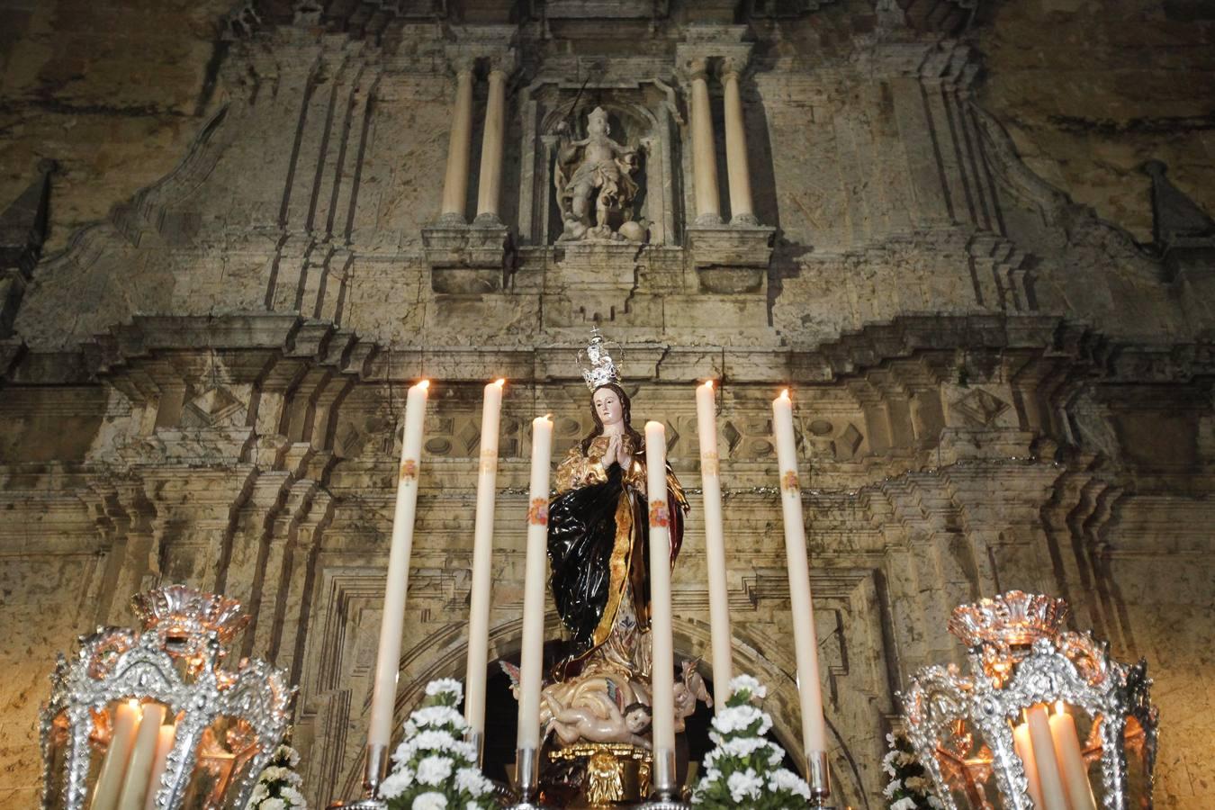 La procesión de la Inmaculada Concepción, en imágenes