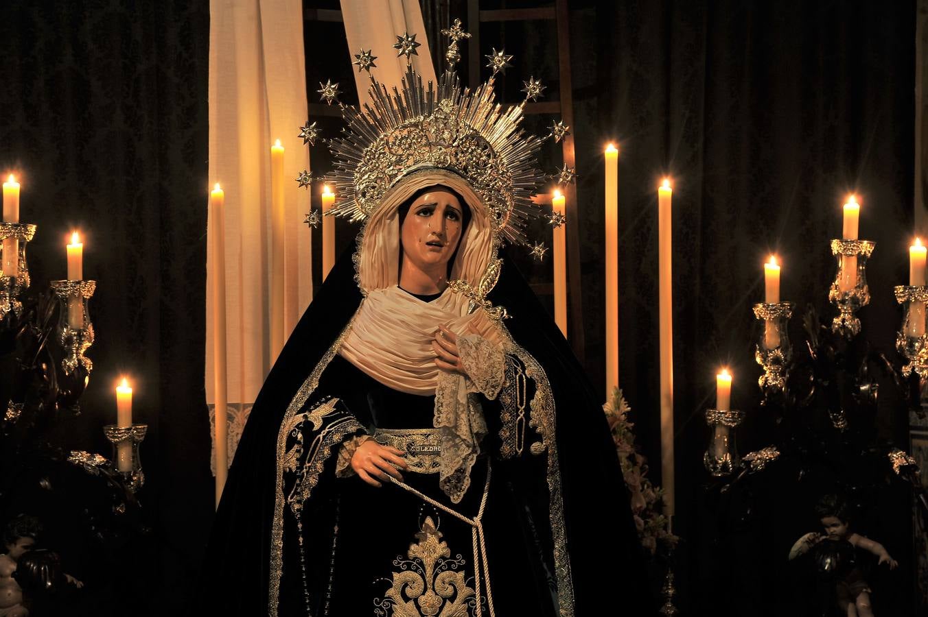 Galería del besamanos de la Soledad de San Buenaventura