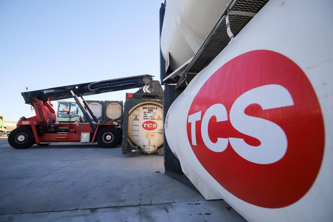 El parque logístico de El Higuerón de Córdoba, en imágenes