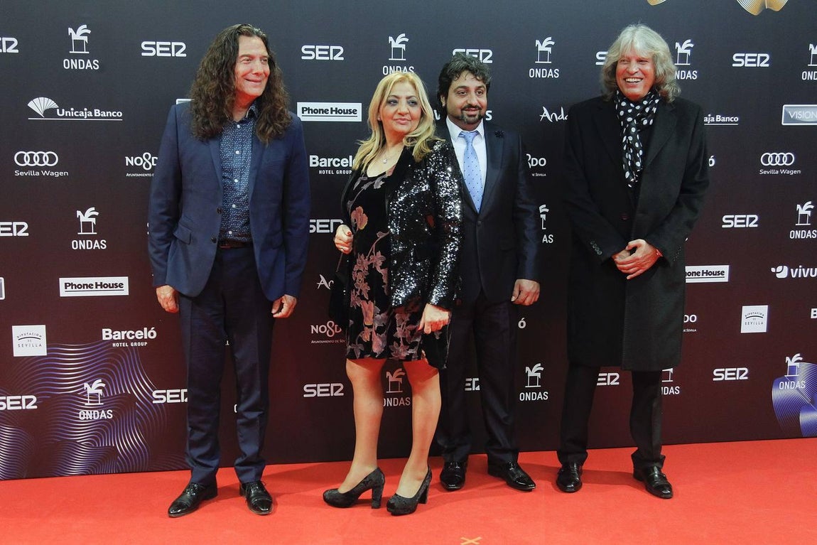 La gala de entrega de los Premios Ondas en Sevilla