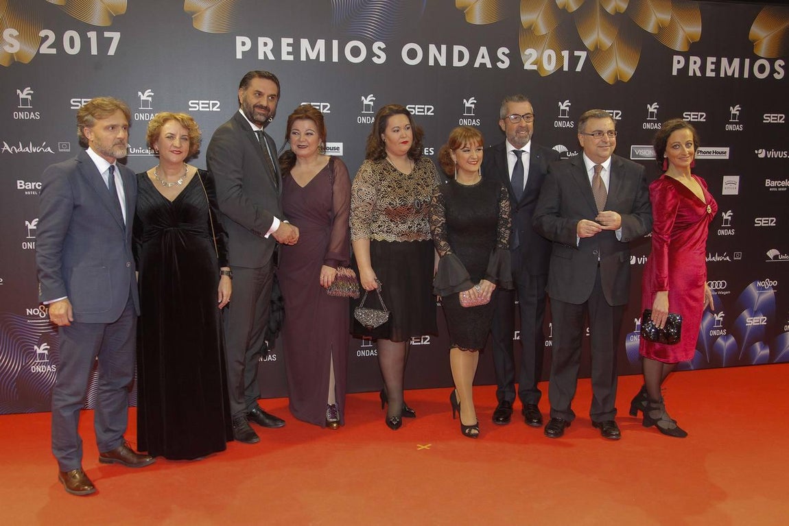 La gala de entrega de los Premios Ondas en Sevilla