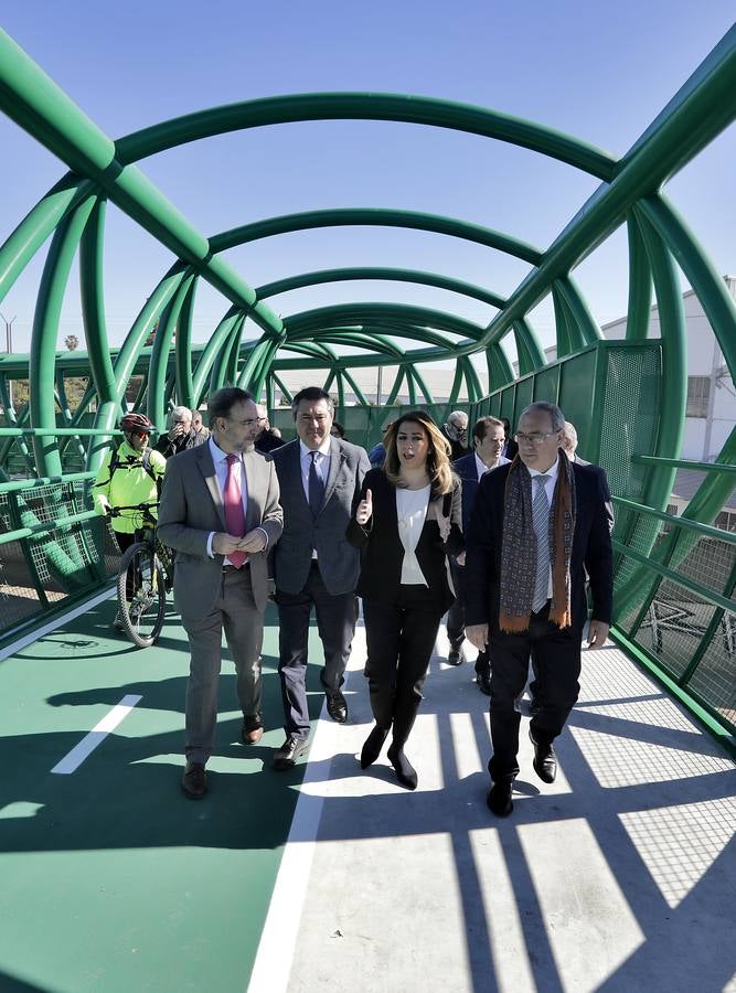 San Juan y Sevilla, más cerca para ciclistas y viandantes