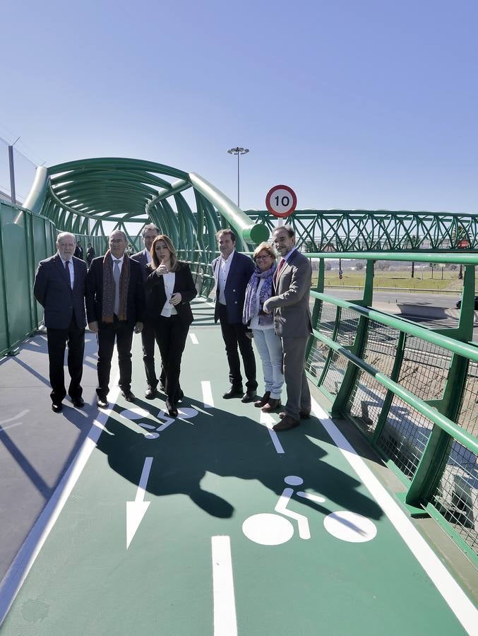 San Juan y Sevilla, más cerca para ciclistas y viandantes