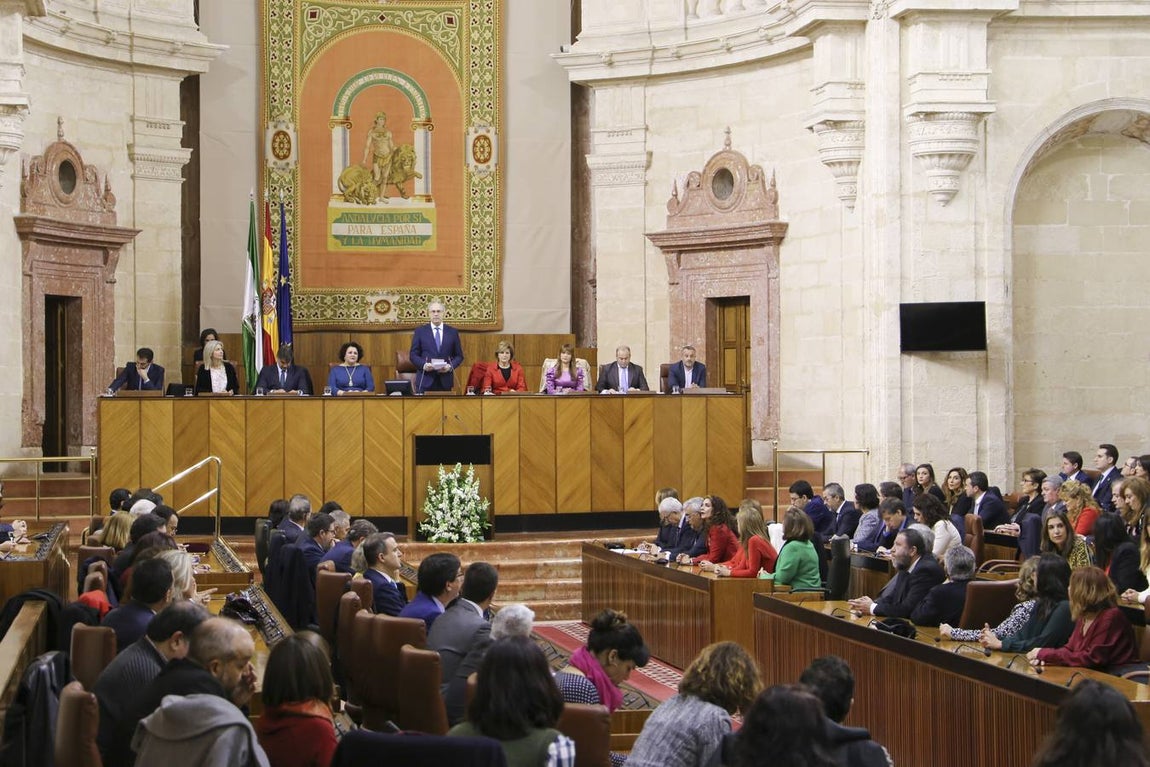 El Pleno institucional por el Día de Andalucía, en imágenes
