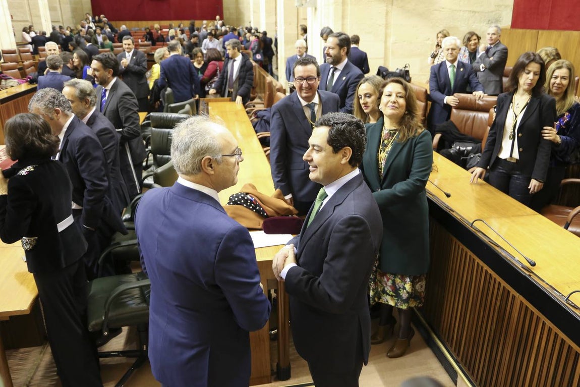 El Pleno institucional por el Día de Andalucía, en imágenes