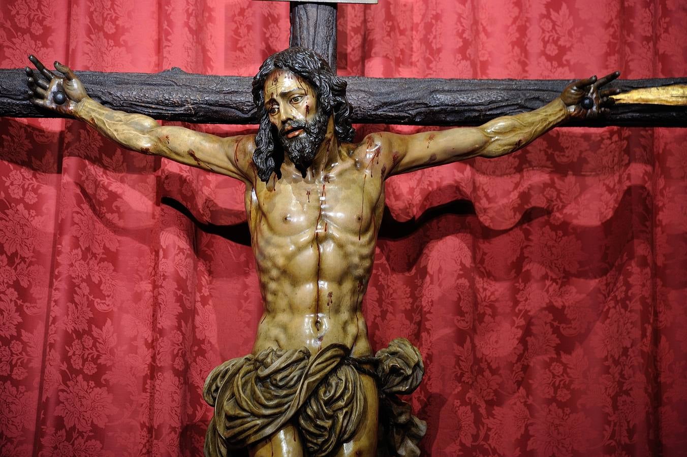 Galería del besapiés del Cristo de la Sed