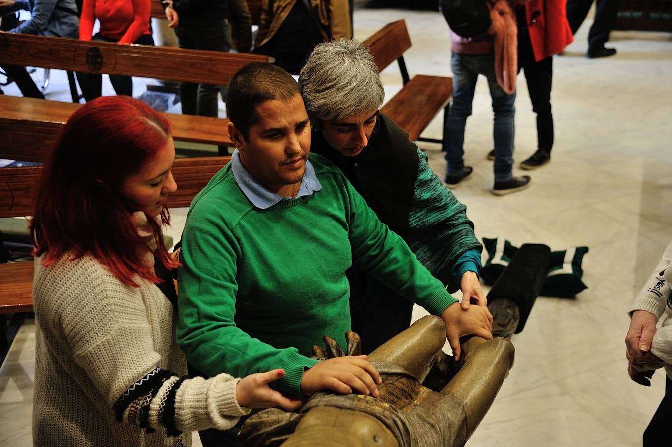 Galería de la visita de los invidentes de la Once y Apascide en la Vera Cruz