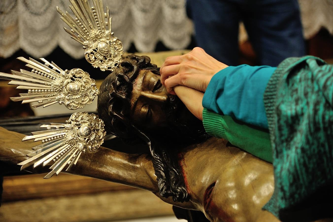 Galería de la visita de los invidentes de la Once y Apascide en la Vera Cruz