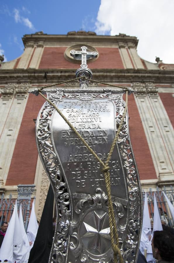 En fotos, La Borriquita abre el Domingo de Ramos en la Semana Santa de Sevilla 2018