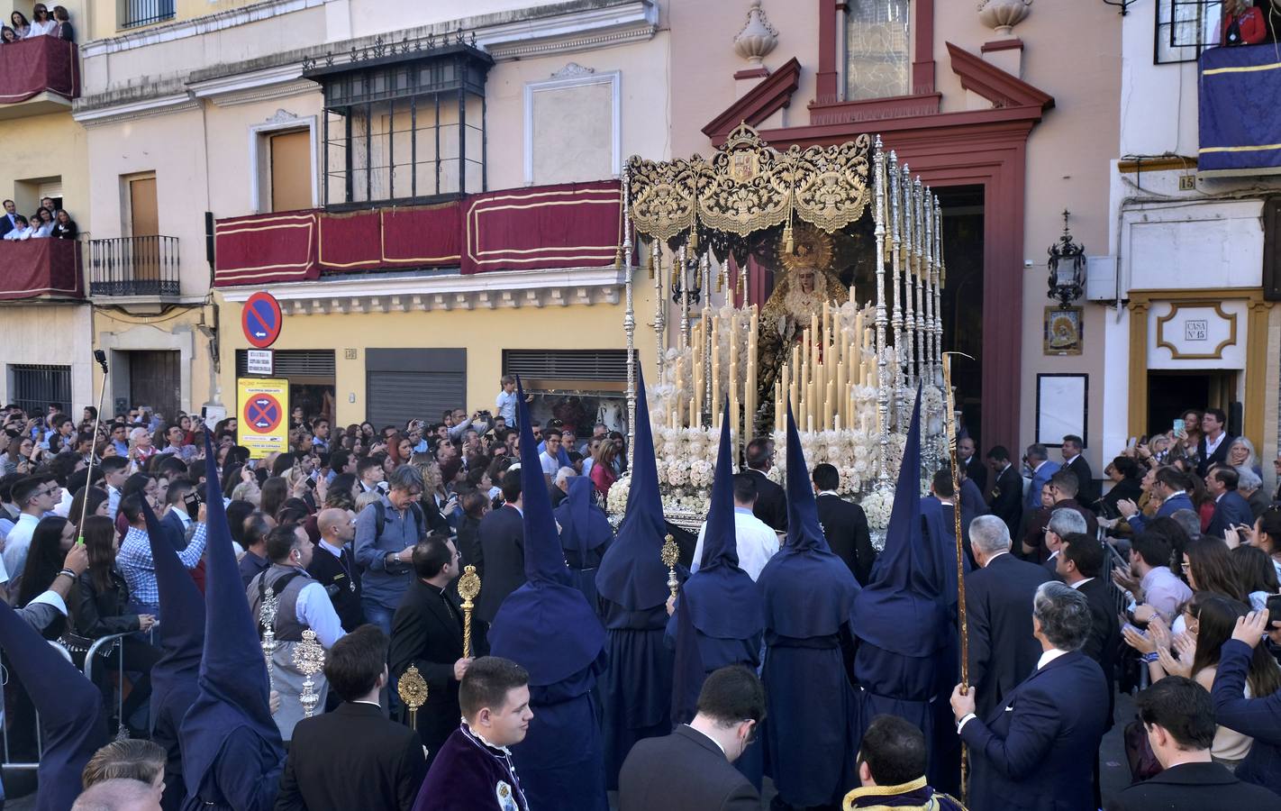 En fotos, los ecos toreros del Baratillo en la Semana Santa de Sevilla 2018