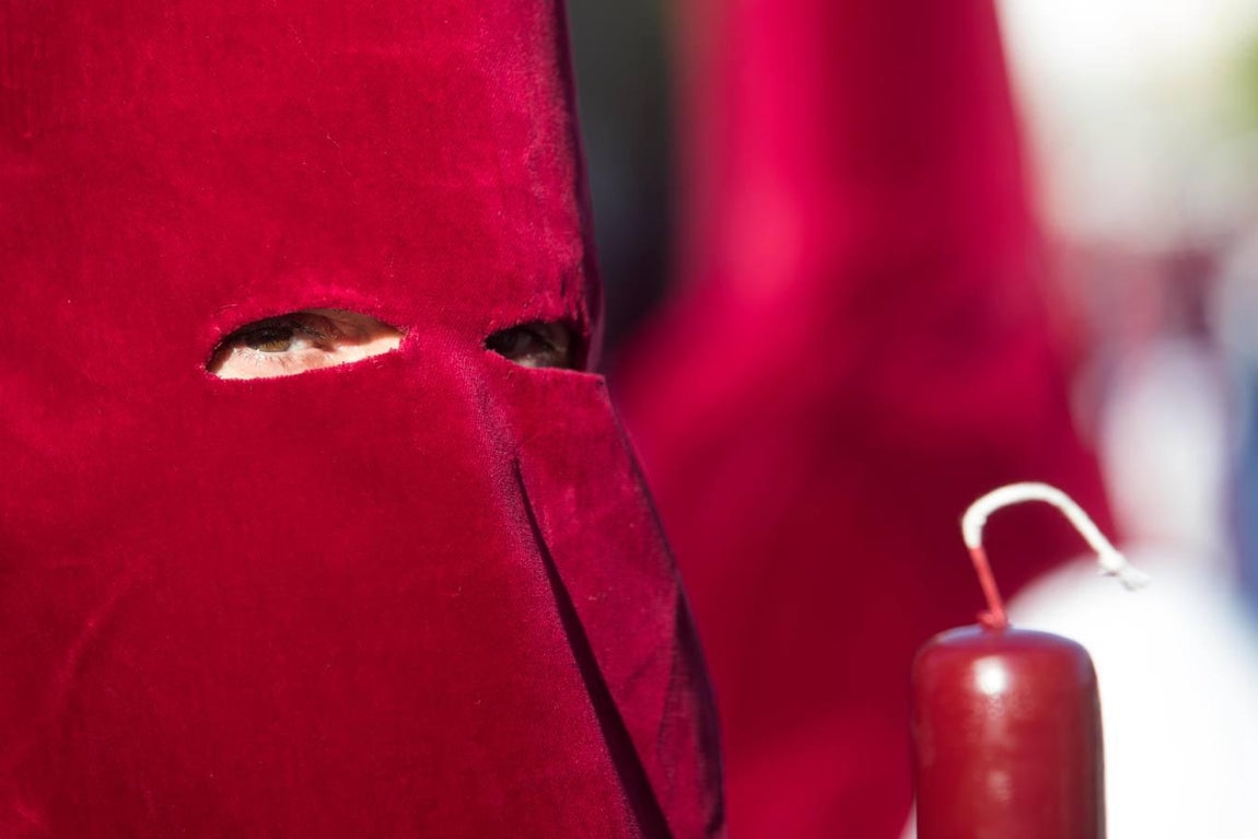 En imágenes, la hermandad de la Cena del Jueves Santo