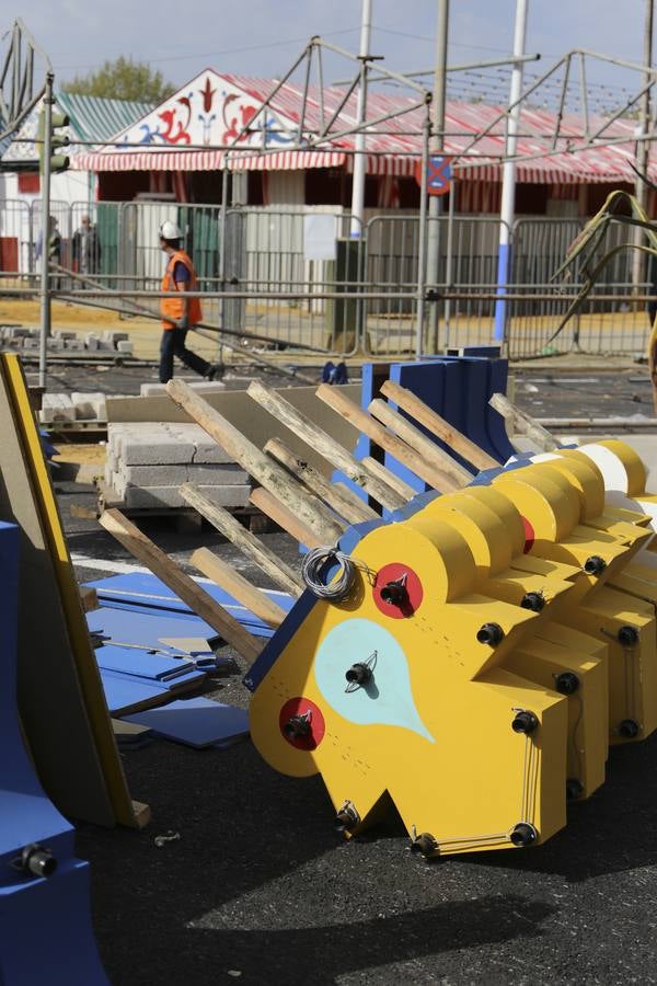 El Real de la Feria va cobrando vida