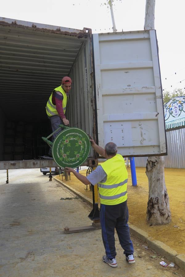 El Real de la Feria va cobrando vida