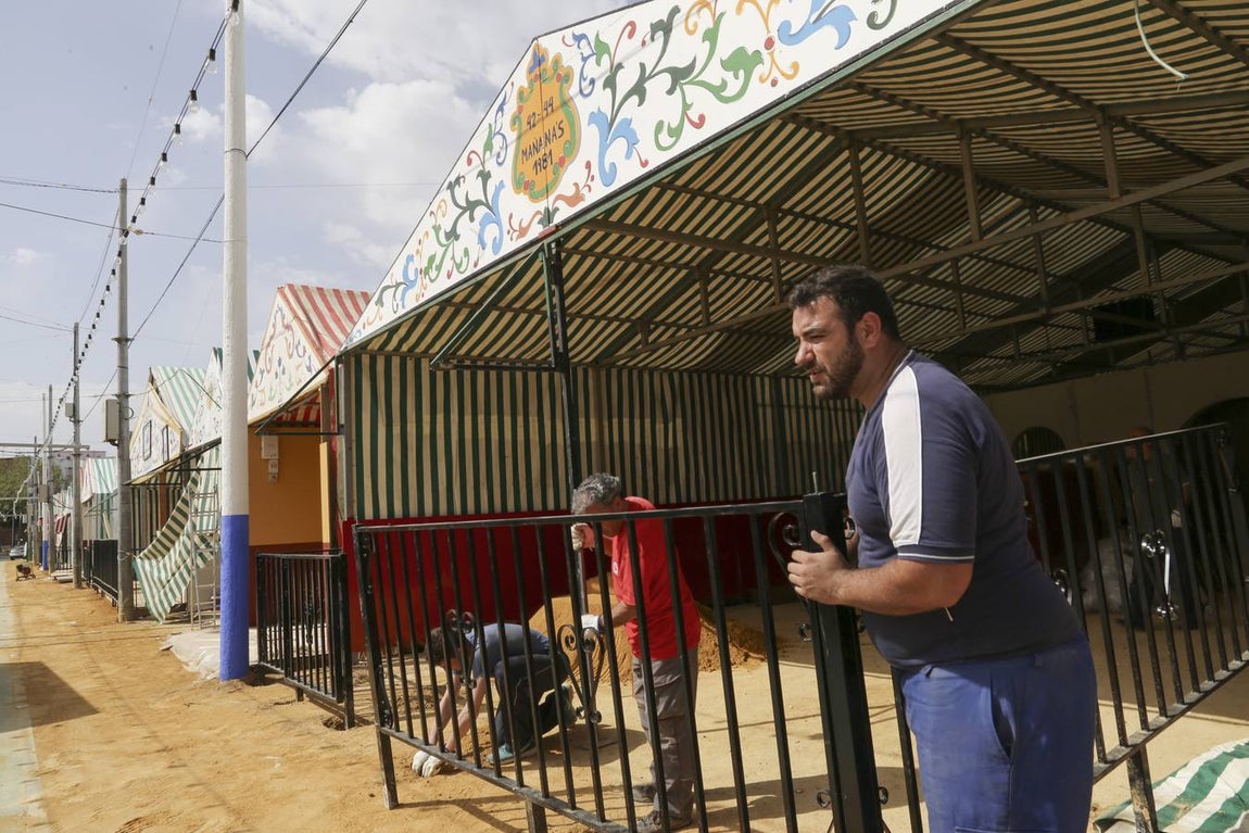 El Real de la Feria va cobrando vida
