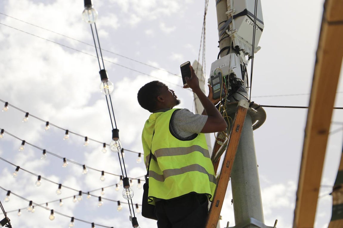 El Real de la Feria va cobrando vida