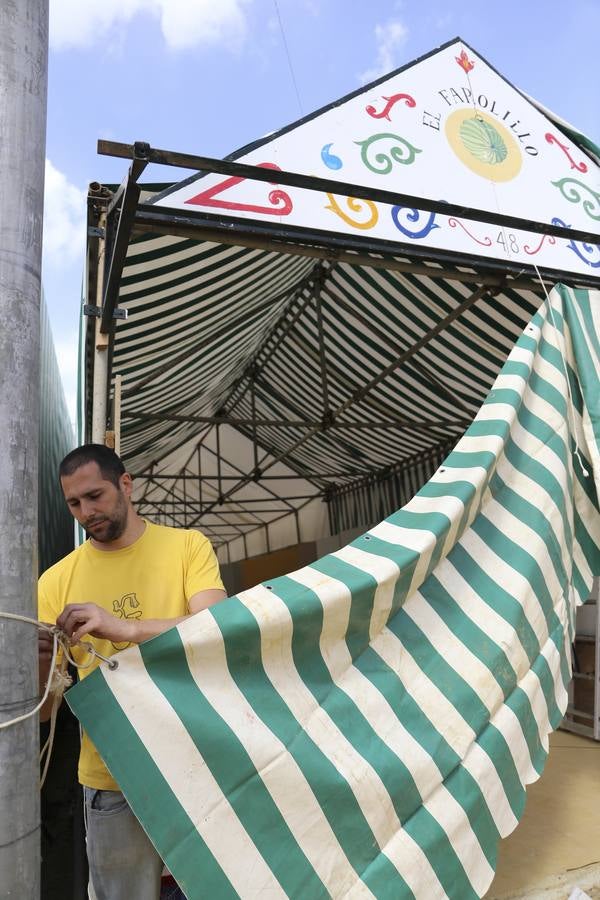 El Real de la Feria va cobrando vida