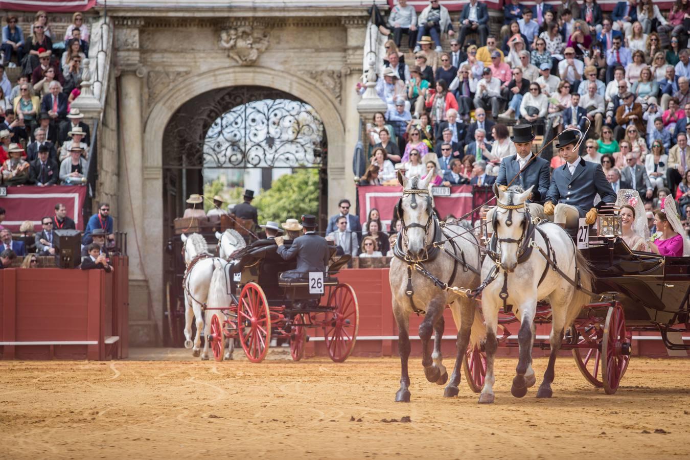 Tradicional Exhibición de Enganches en la Real Maestranza de Sevilla