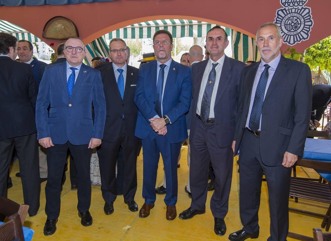 Recepción de la Policía Nacional