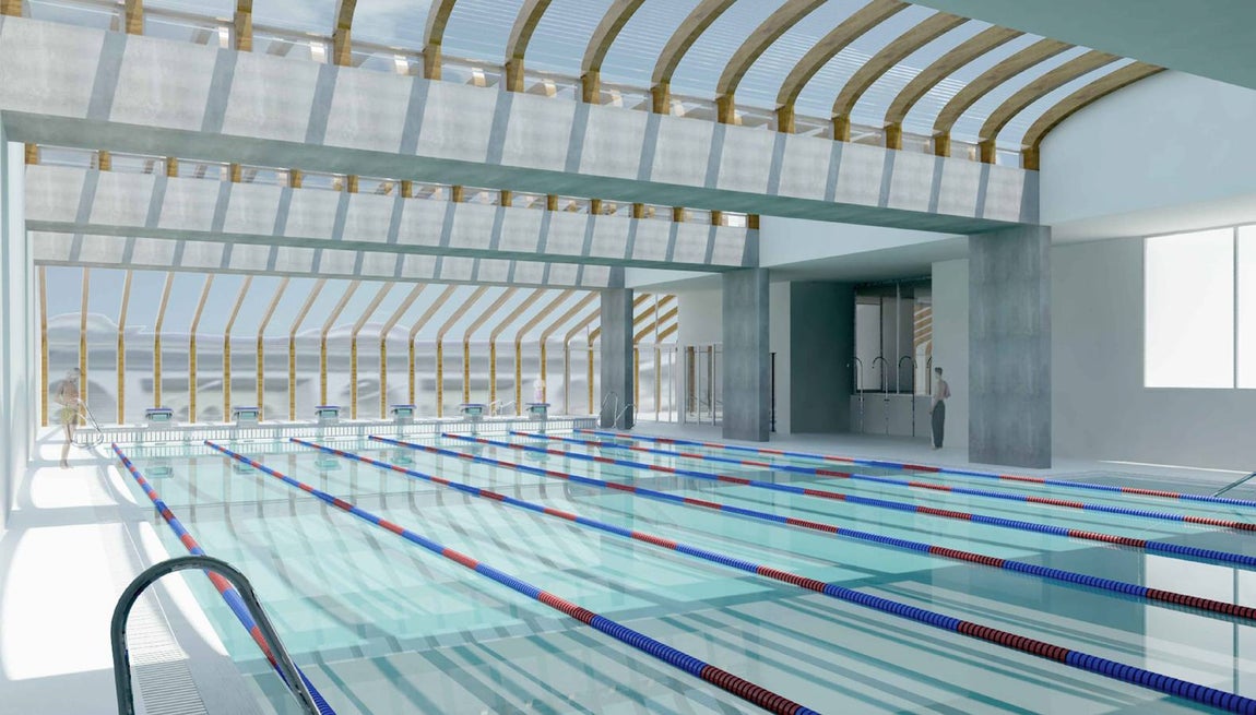 Así será el nuevo Club Natación Sevilla