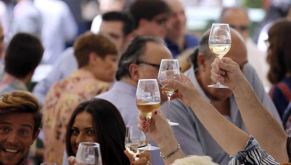 En imágenes, el viernes en la Cata del Vino