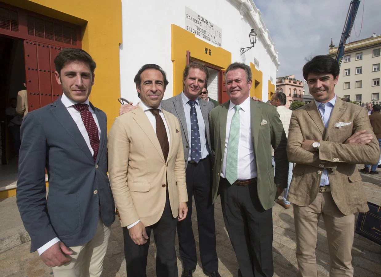 Daniel Blanco, Enrique Peña, José Luis Moreno, Perico Terry y Antonio Román