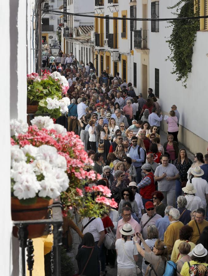 Las colas del primer fin de semana de los Patios de Córdoba de 2018, en imágenes