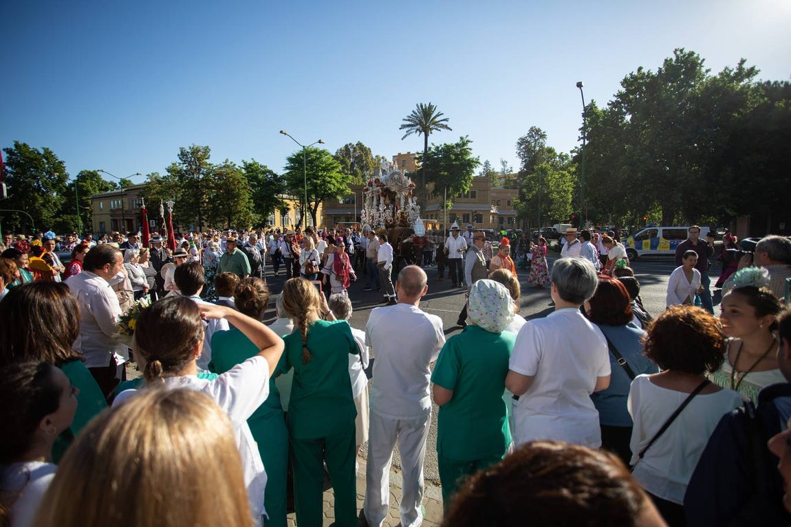 El Rocío 2018: las imágenes más emotivas de la salida hacia la aldea de la hermandad de Sevilla Sur