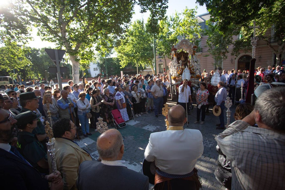 El Rocío 2018: las imágenes más emotivas de la salida hacia la aldea de la hermandad de Sevilla Sur