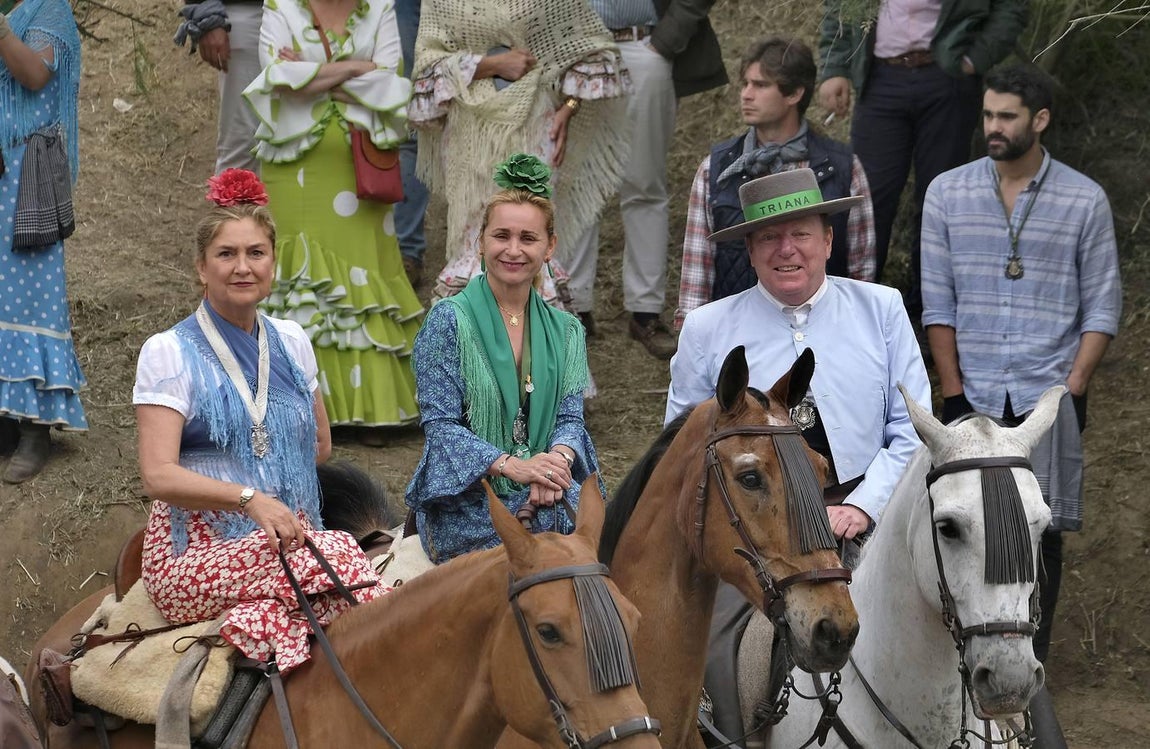 Patricia Rodríguez, Paola Prieto y César Cadaval