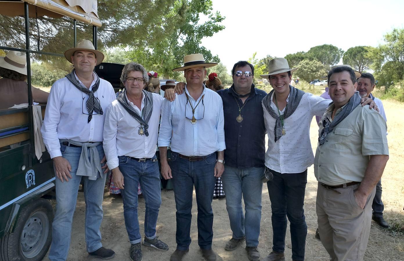 Miguel Ángel Farfán, Raúl Lancharro, Nono Bovis, Aurelio León, Raul Lancharro y Paco Pérez
