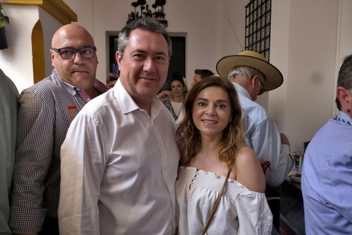 Juan Espadas y Carmen Ibanco