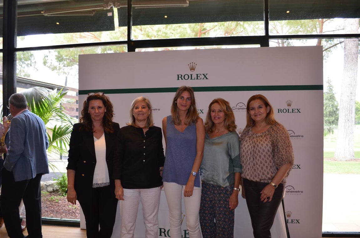 Belén Olalla, Inma Pichardo, Sibi Montes, Meme González- Palomino y Marisa Arquero