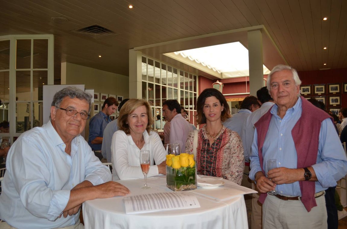 Ignacio Lojendo, Laura Callaghan, Sandra Paredes y Felipe Roca