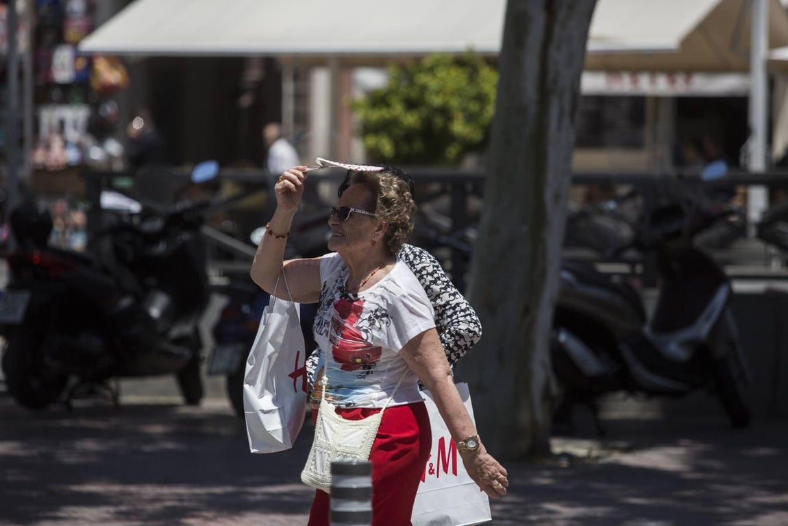 La calor llega a Sevilla